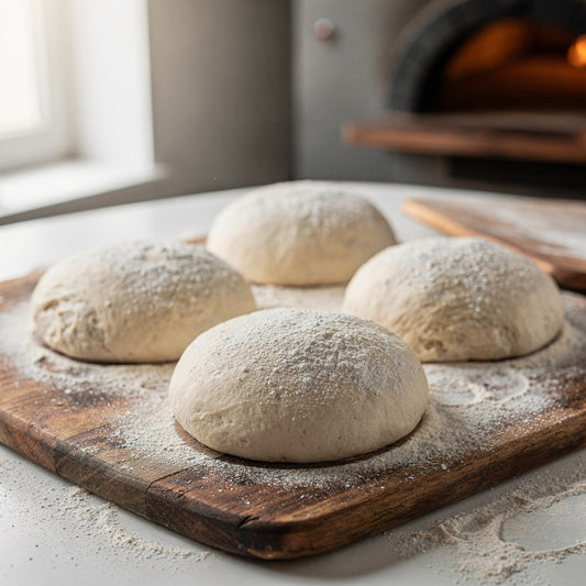 Authentic Sourdough Pizza Dough Balls